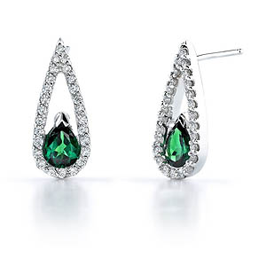 Tsavorite Earrings