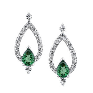 Tsavorite Earrings