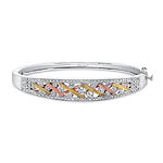 Tri Color Diamond Bracelet