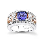 Rose Gold Tanzanite Ring