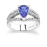 Pear Shape Tanzanite Ring