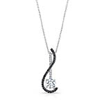 Black diamond pendant