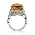 White Gold Madeira Citrine Ring