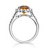 White Gold Madeira Citrine Ring