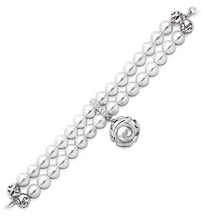 Beauty Bound White Bracelet