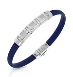 Celine Blue and Milkstone Bracelet