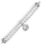 Beauty Bound White Bracelet