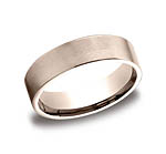 This 6mm comfort-fit satin-finished carved design band offers a classic look, but with a modern flat prof...