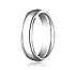 This gorgeous 6mm comfort-fit high polished carved design band appears modern with the simplicity of a traditional band.