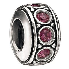 Wheel - February Birthstone Swarovski