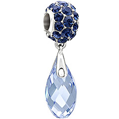 Splendor Briolette - Blue Swarovski