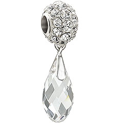 Splendor Briolette - Clear Swarovski