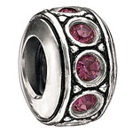 Wheel - February Birthstone Swarovski