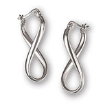 Sterling Silver Earrings - Infinity