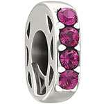 Simple Elegance - Fuchsia Swarovski