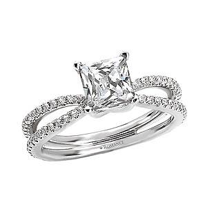 18KW ROM SPLIT SHANK SEMI-MT D.26CT,FIT 5.5-6MM CS,5.5MM PC