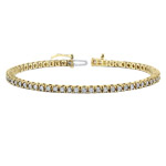 14k White Gold White Diamond Tennis Bracelet